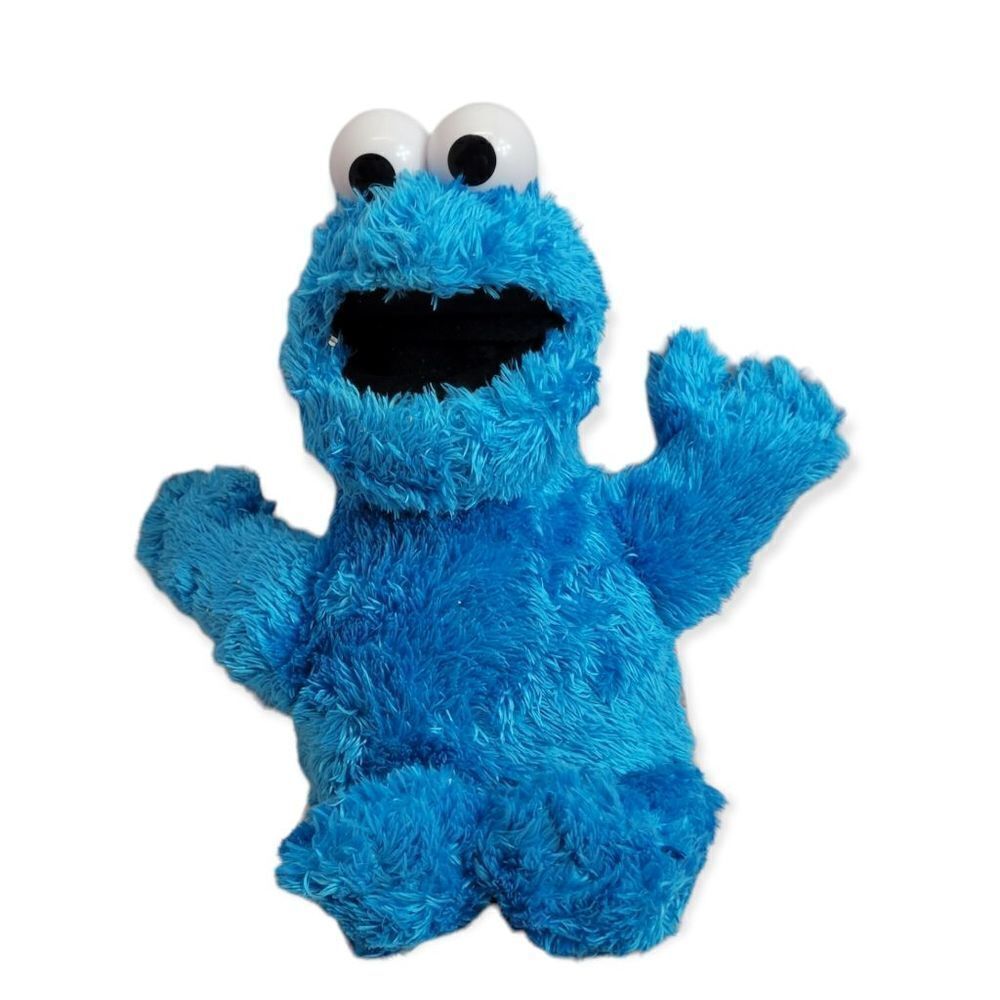 Cookie Monster talks and vibrates 14"
